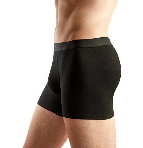100% Organic Cotton Boxers - Black