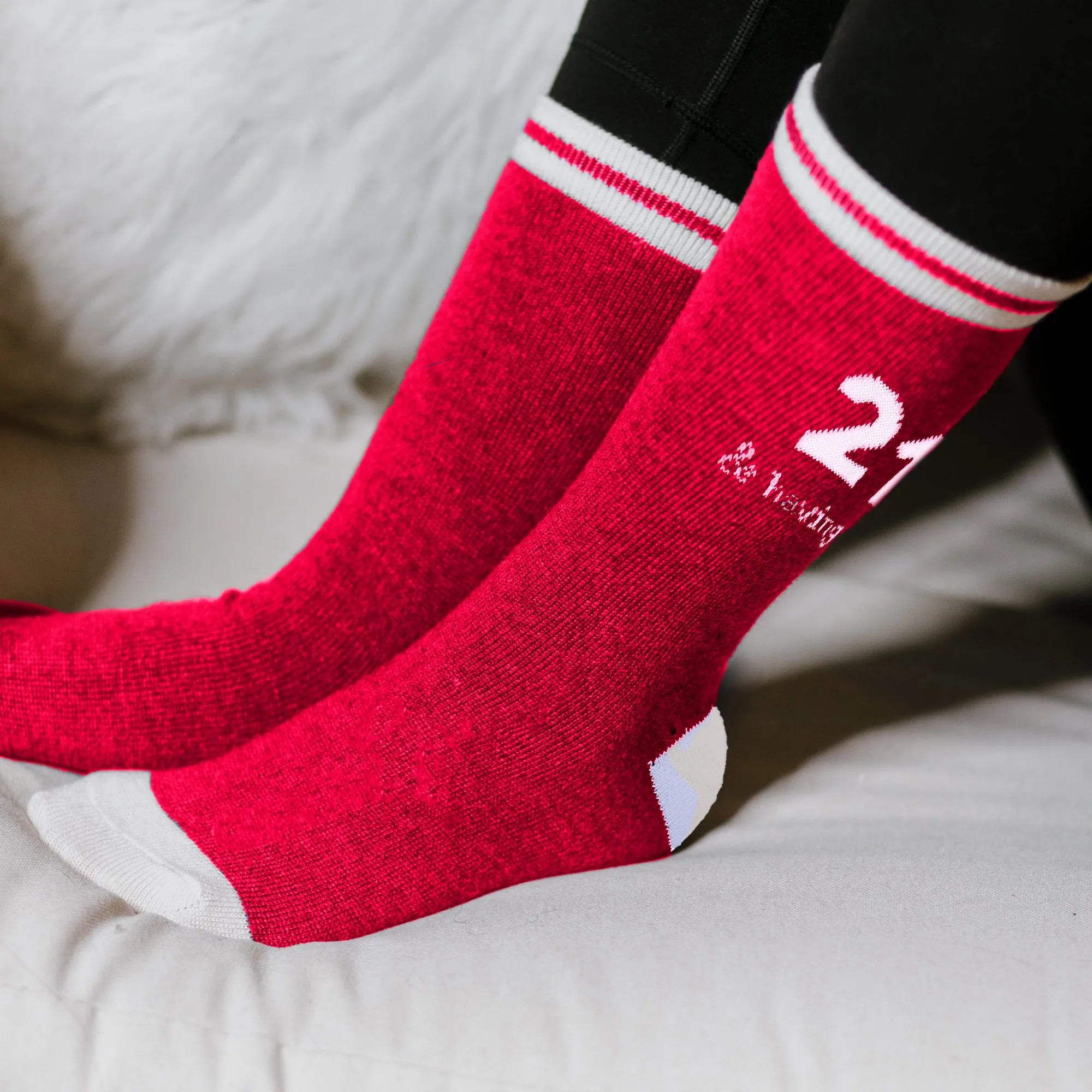 21 & Having Fun Ladies Crew Sock