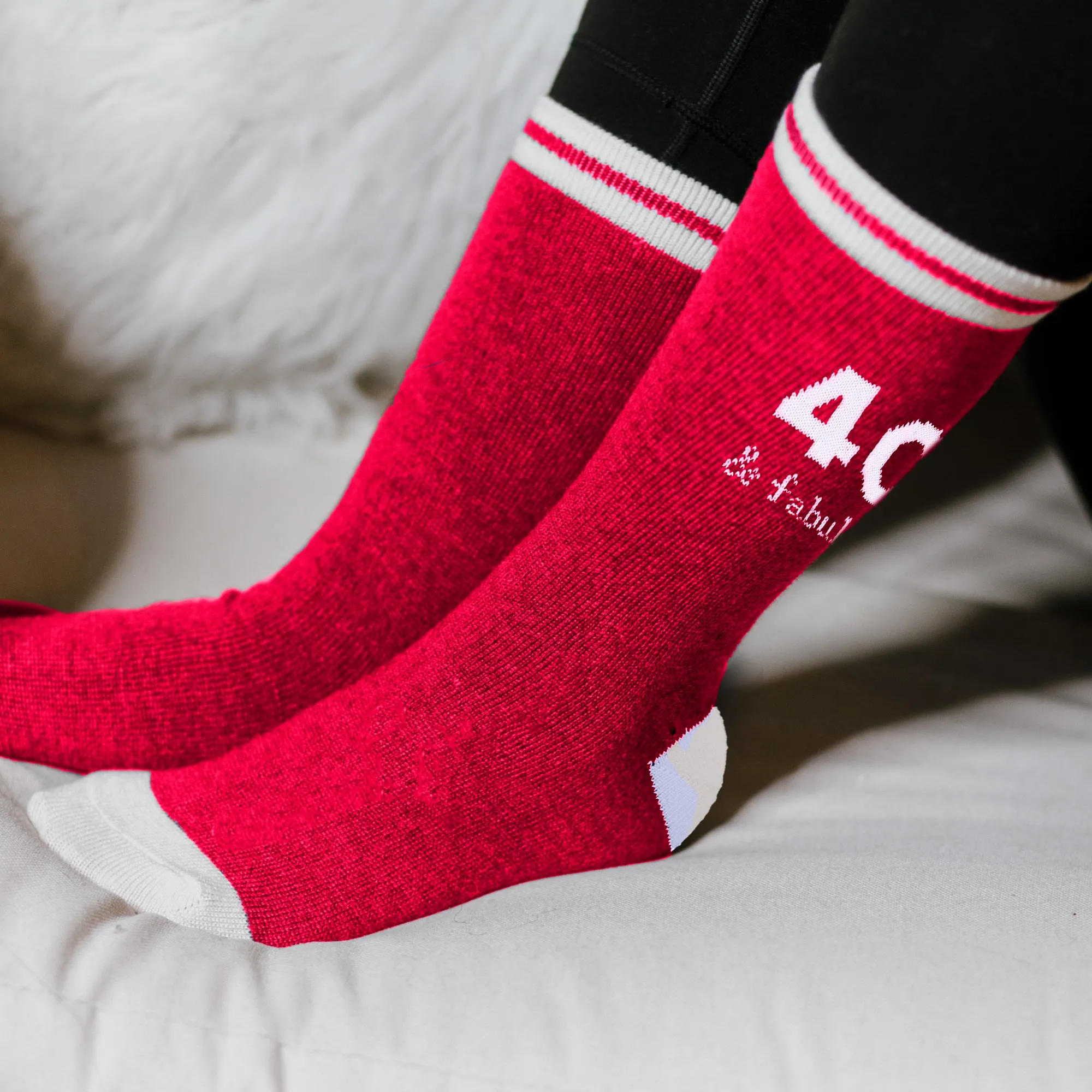 40 & Fabulous Ladies Crew Sock