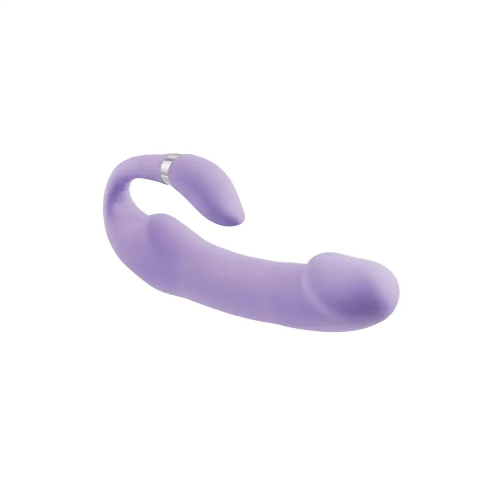 7.5-inch Evolved Silicone Purple Rechargeable G-spot Vibrator