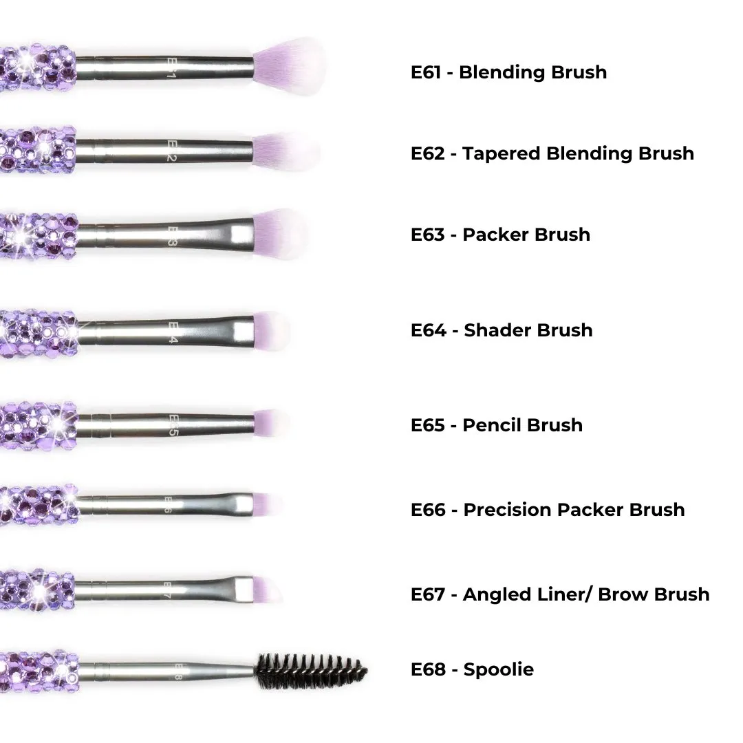 8-Piece Royal Enchantment Eye Brush Set