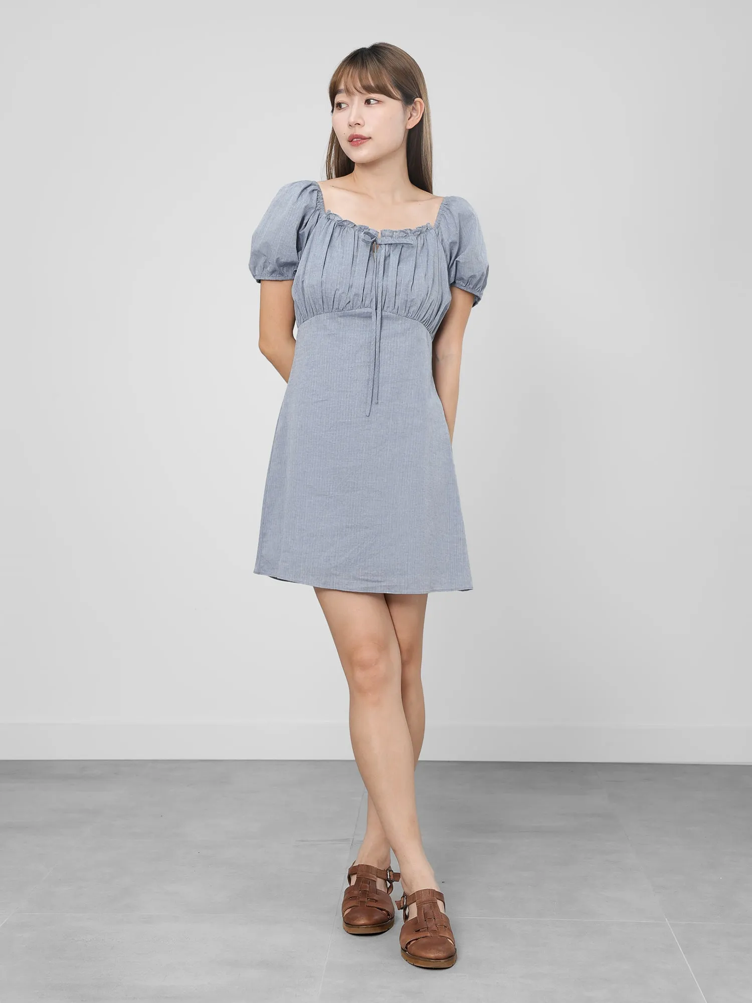 Abrielle Puff Sleeve Dress