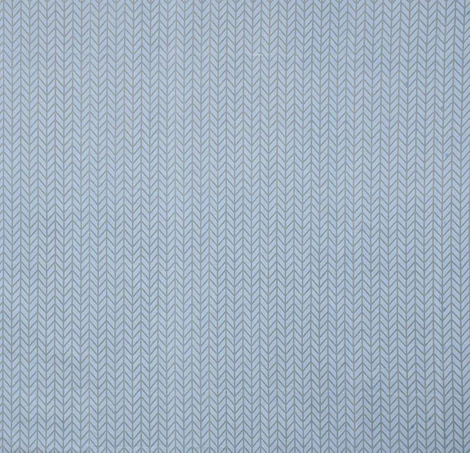 Banchmark Home Furnishings Cotton Feel Glace Cotton Elastic Fitted Printed King Size Double Bed Bedsheet with 2 Pillow Cover (72"x78") (Sky-Aero, Fitted)