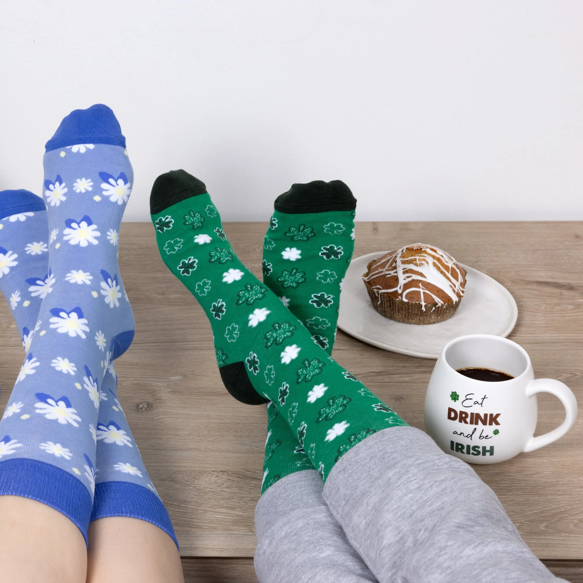 Be Irish 15.5 oz Mug and Sock Set