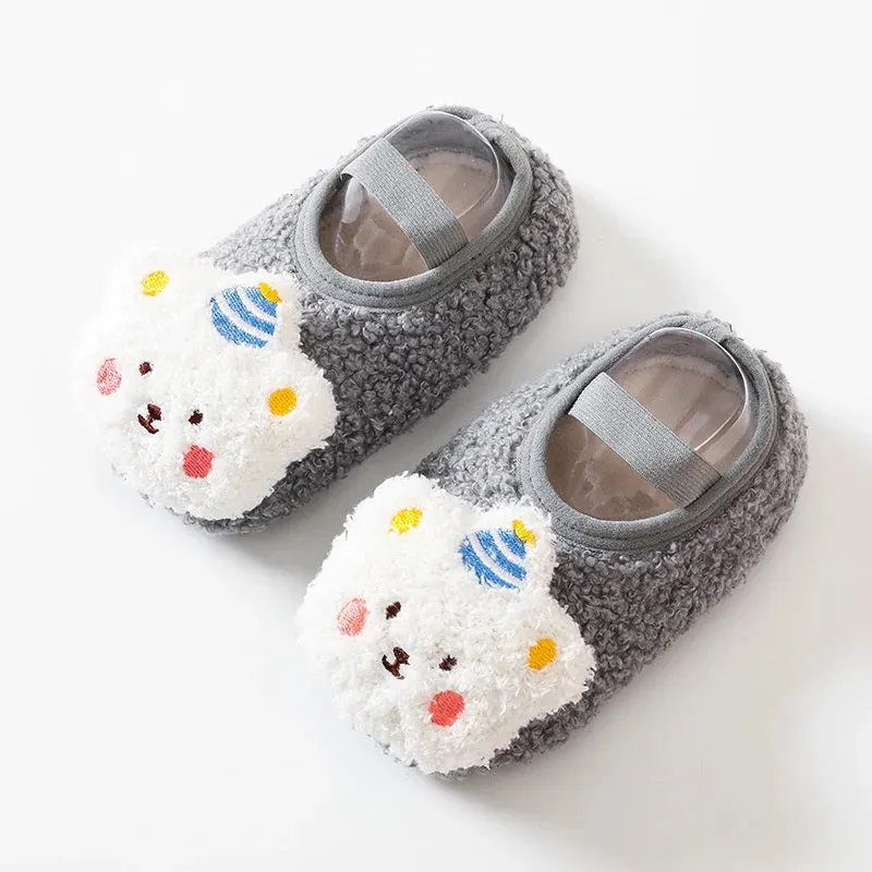 Bear Baby Slippers for Toddlers