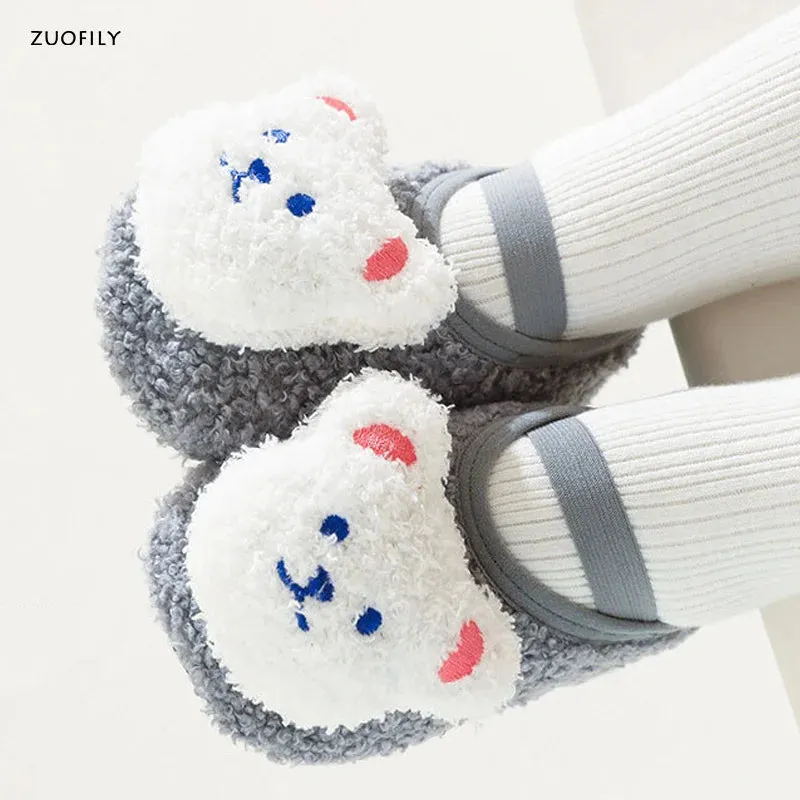 Bear Baby Slippers for Toddlers