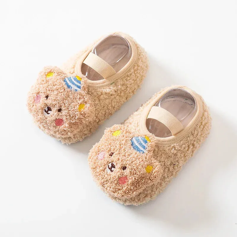 Bear Baby Slippers for Toddlers