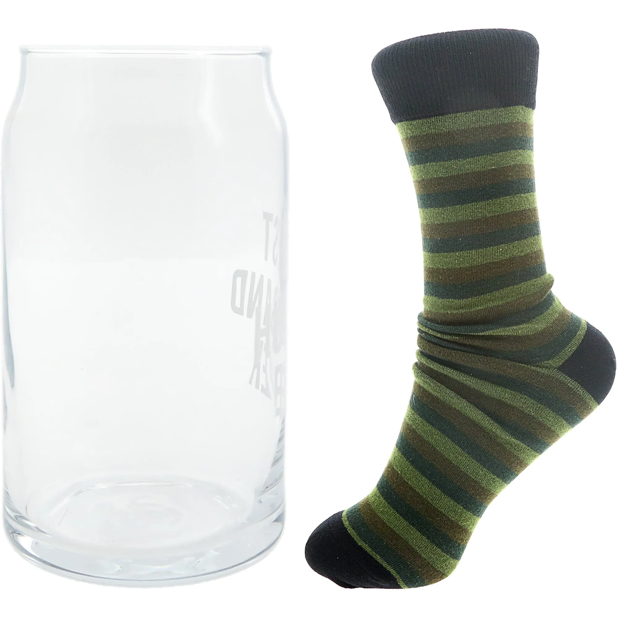 Best Husband 16 oz Beer Can Glass and Sock Set