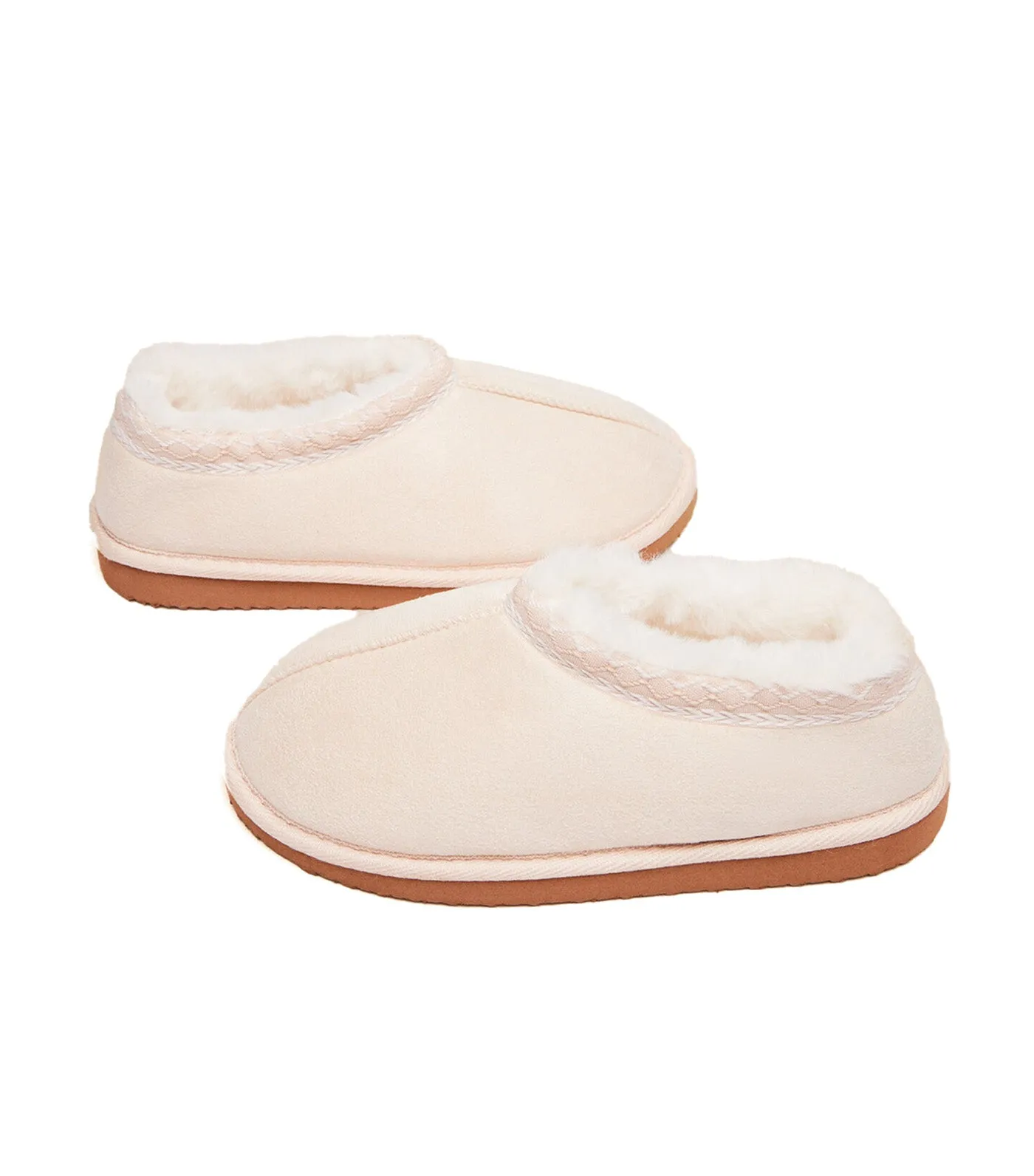 Boot-Type House Slippers Ivory