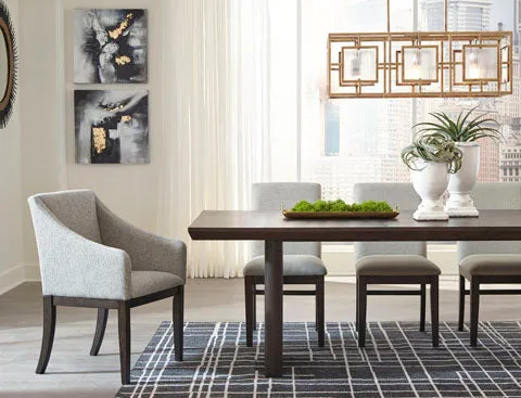 Bruxworth Dining Table and 8 Chairs Set