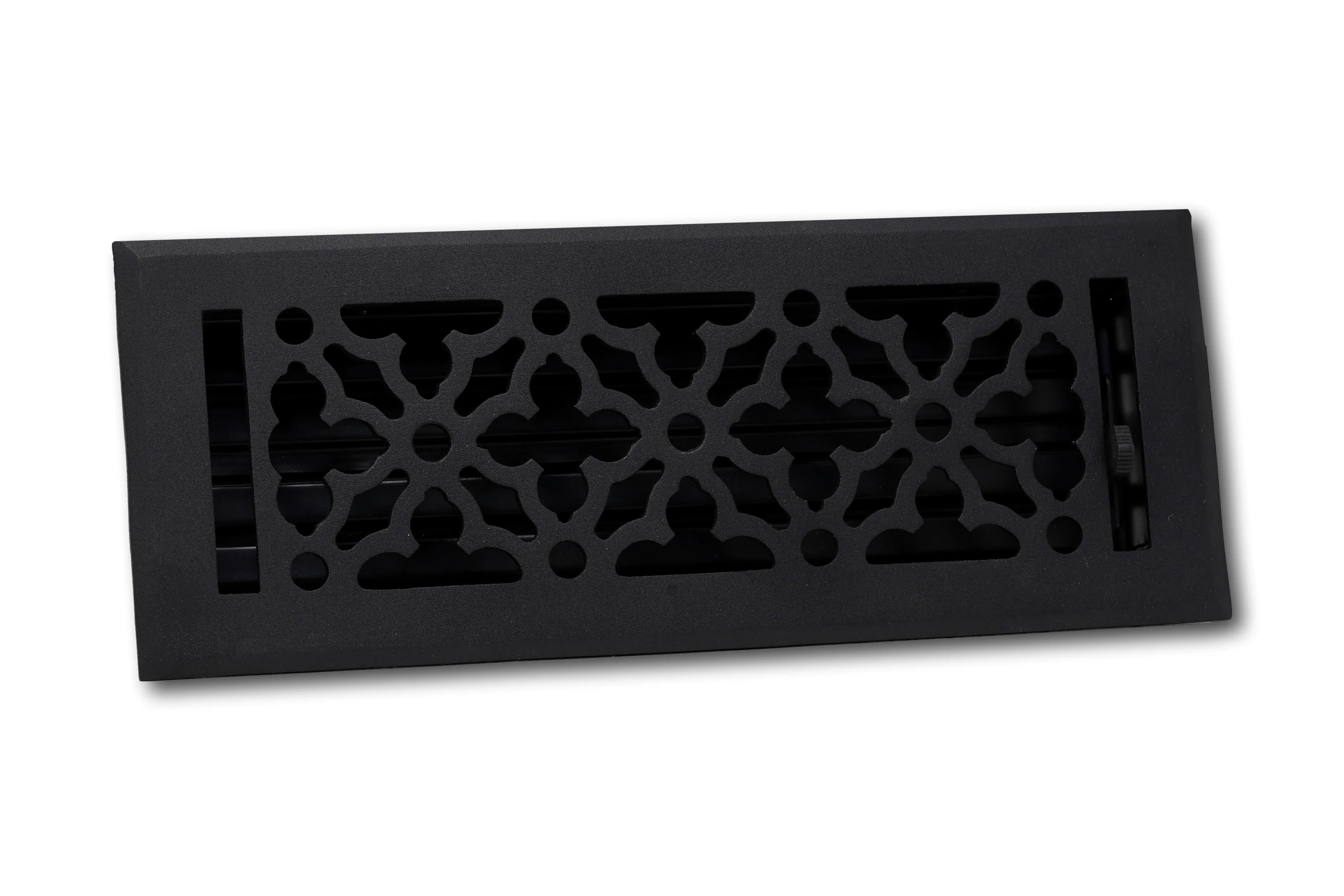 Cast Aluminum Gothic Vent Cover - Black
