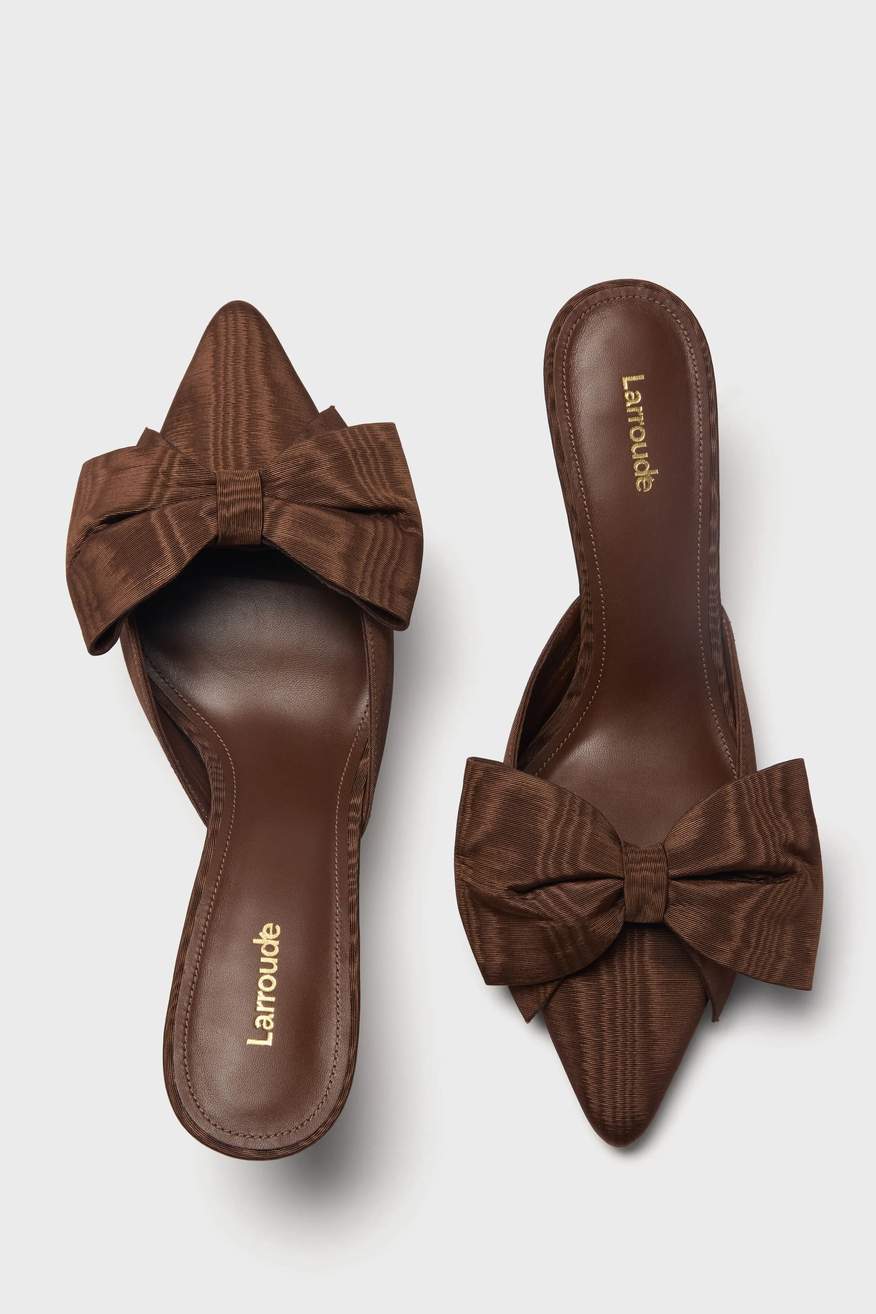 Cinnamon Fabric Mini Elle Pump