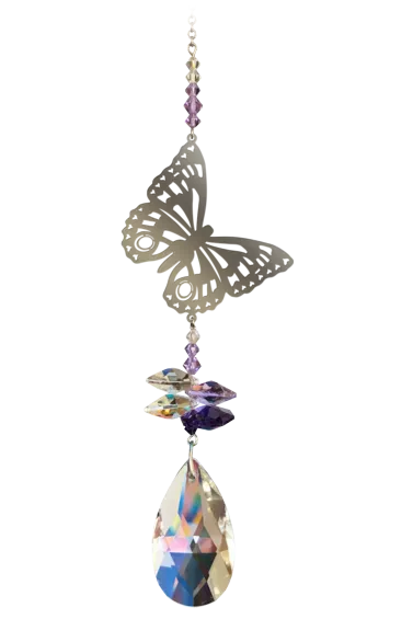 Crystal Fantasy - Butterfly - Purple Emperor