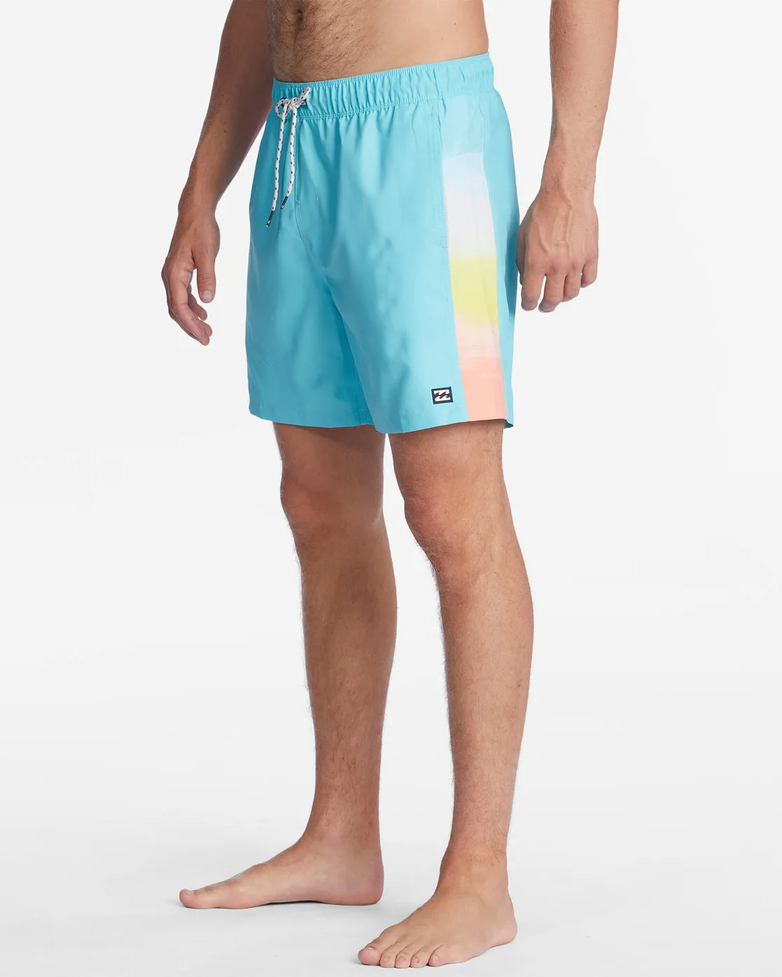 D Bah Layback Boardshorts 17" - Aqua