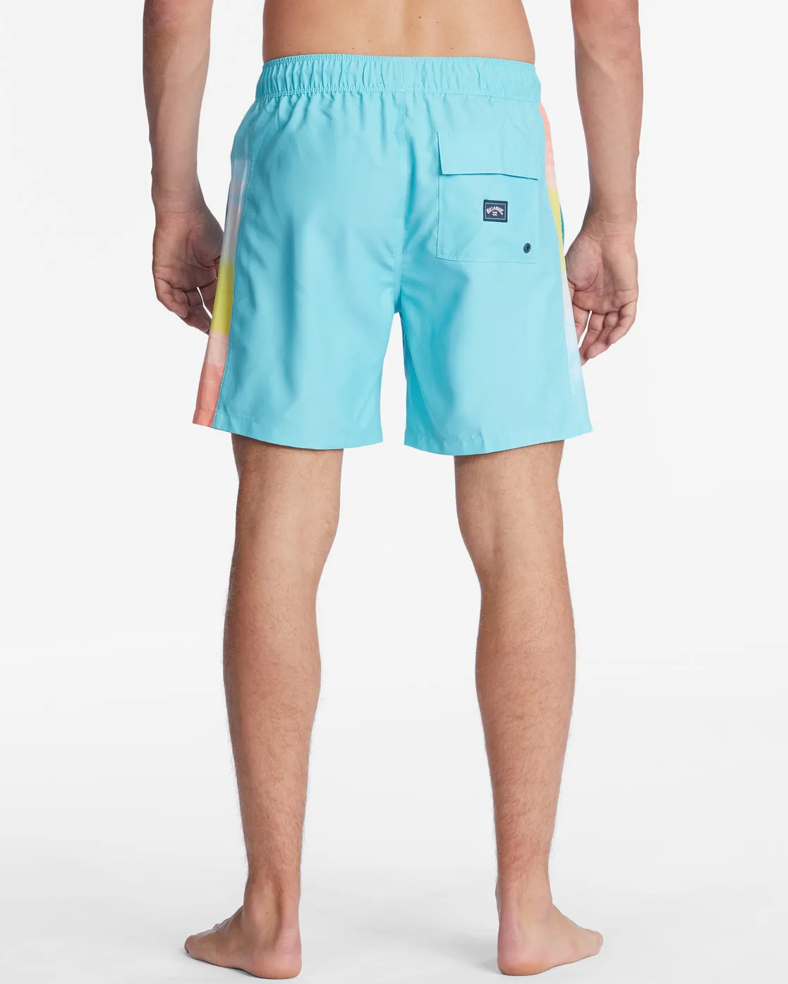 D Bah Layback Boardshorts 17" - Aqua
