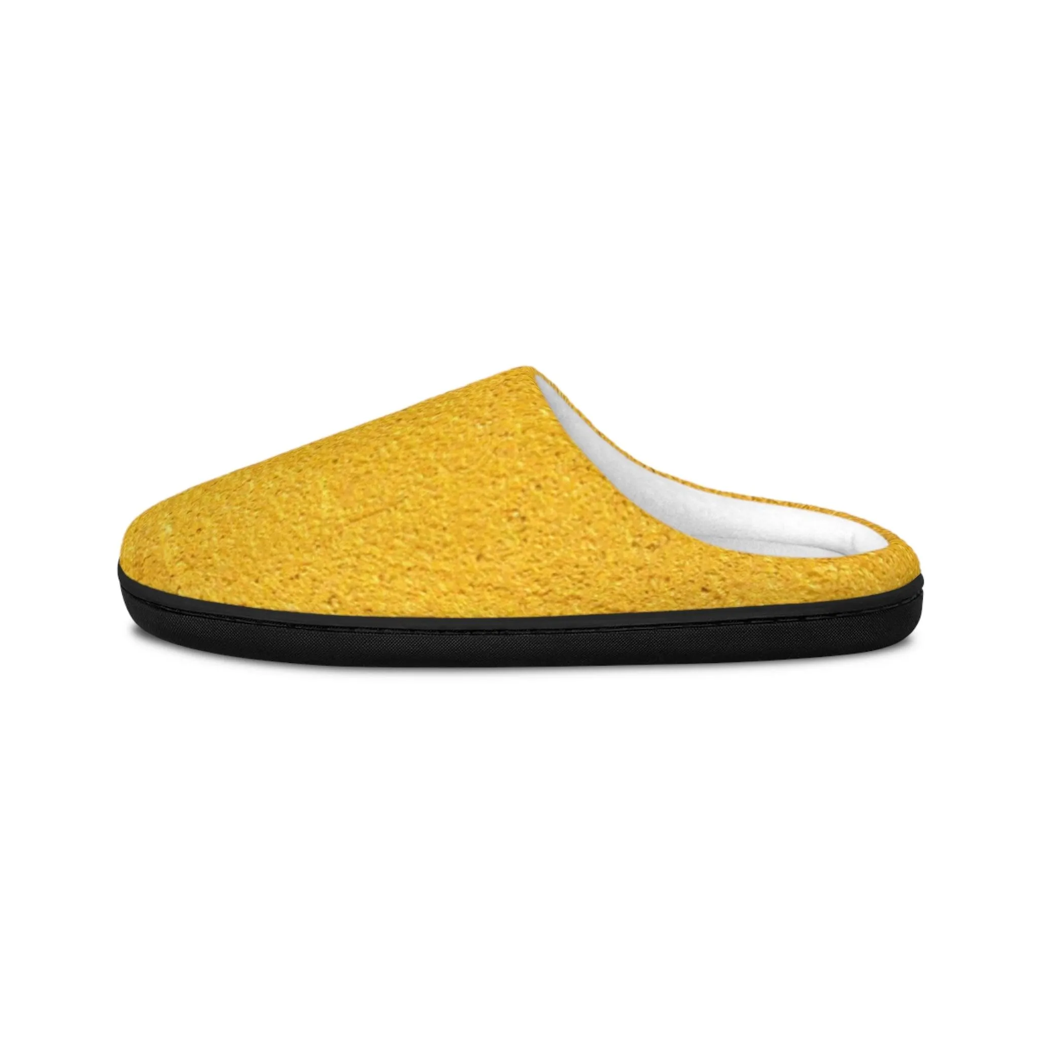 Faux Gold Cloth Women's Indoor Slippers