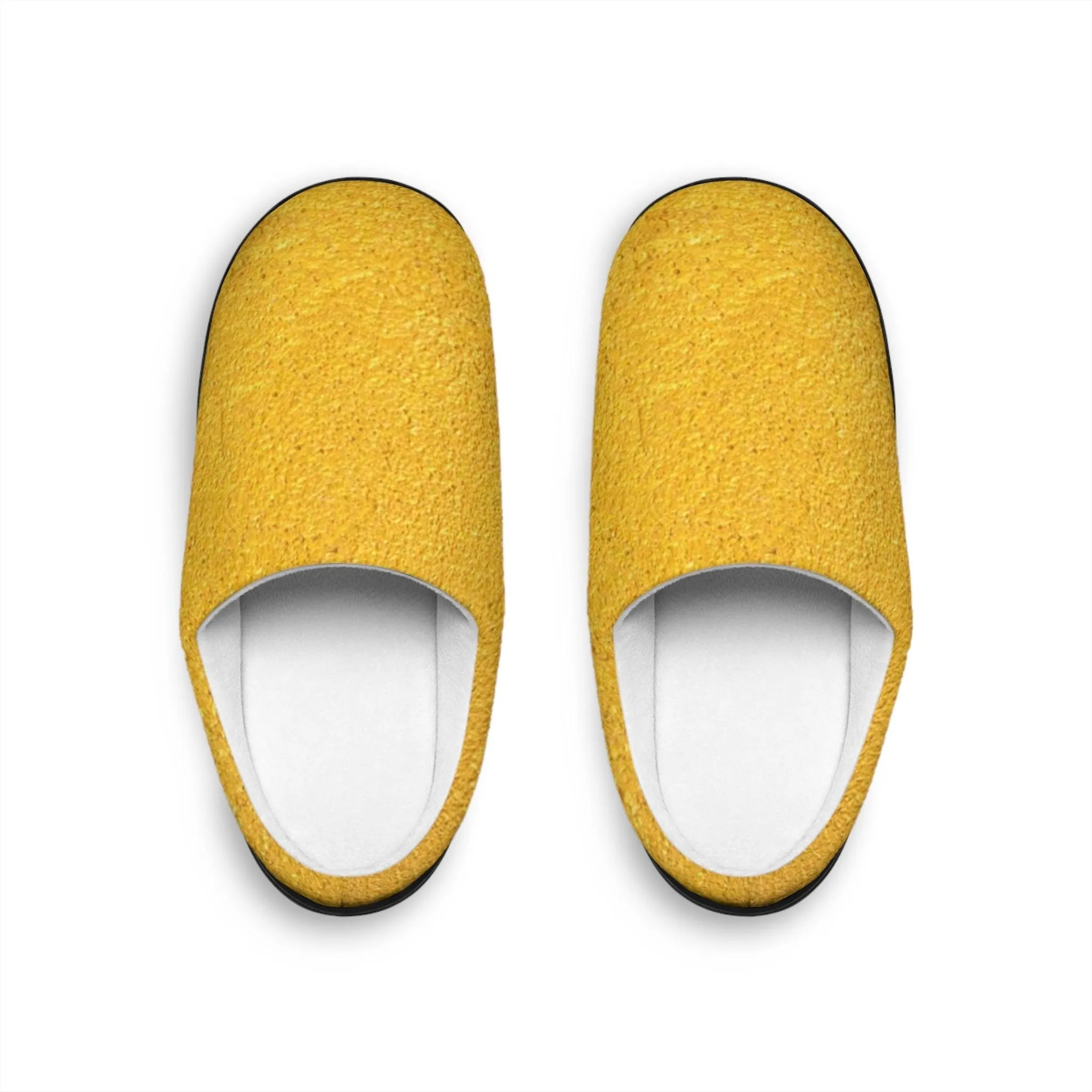 Faux Gold Cloth Women's Indoor Slippers