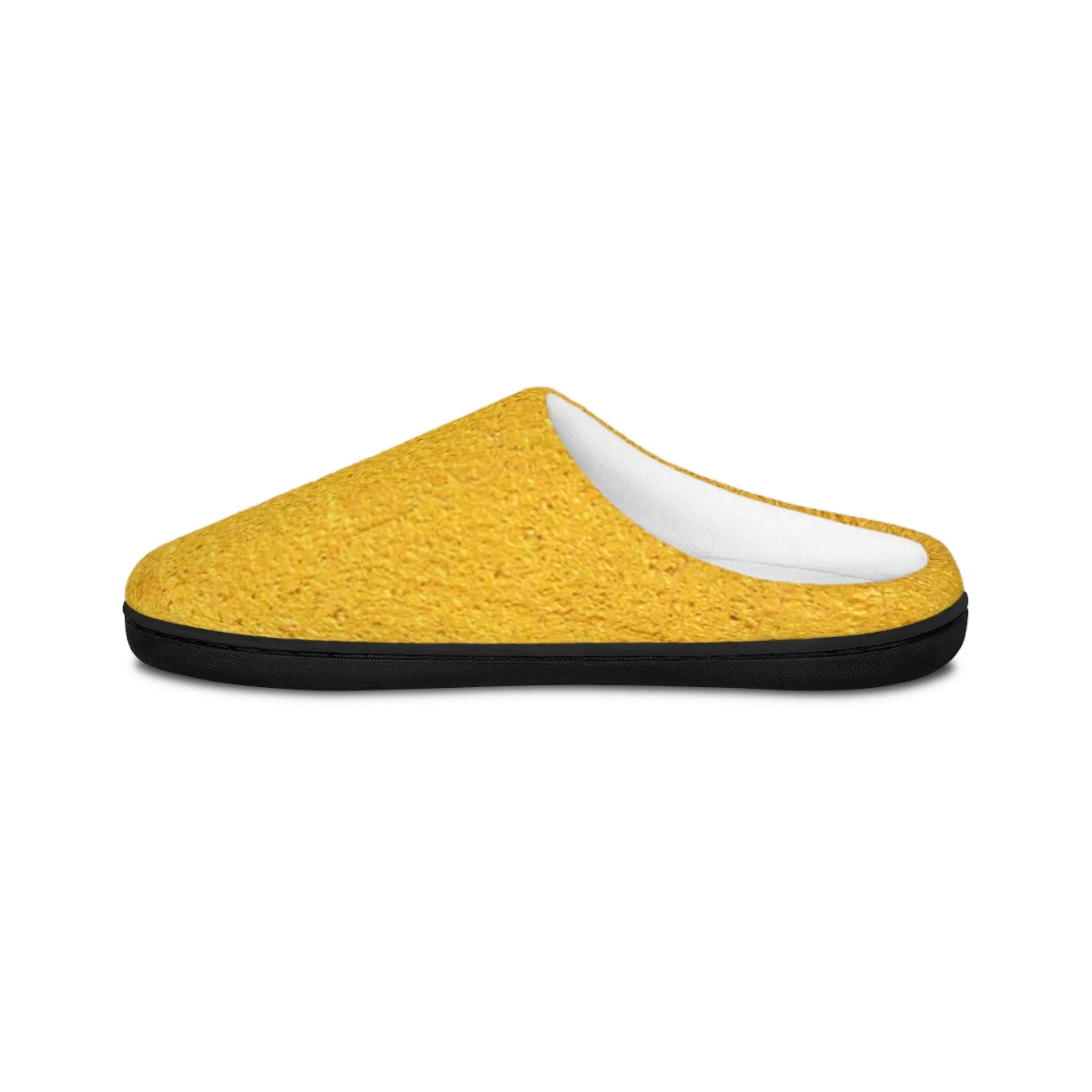 Faux Gold Cloth Women's Indoor Slippers