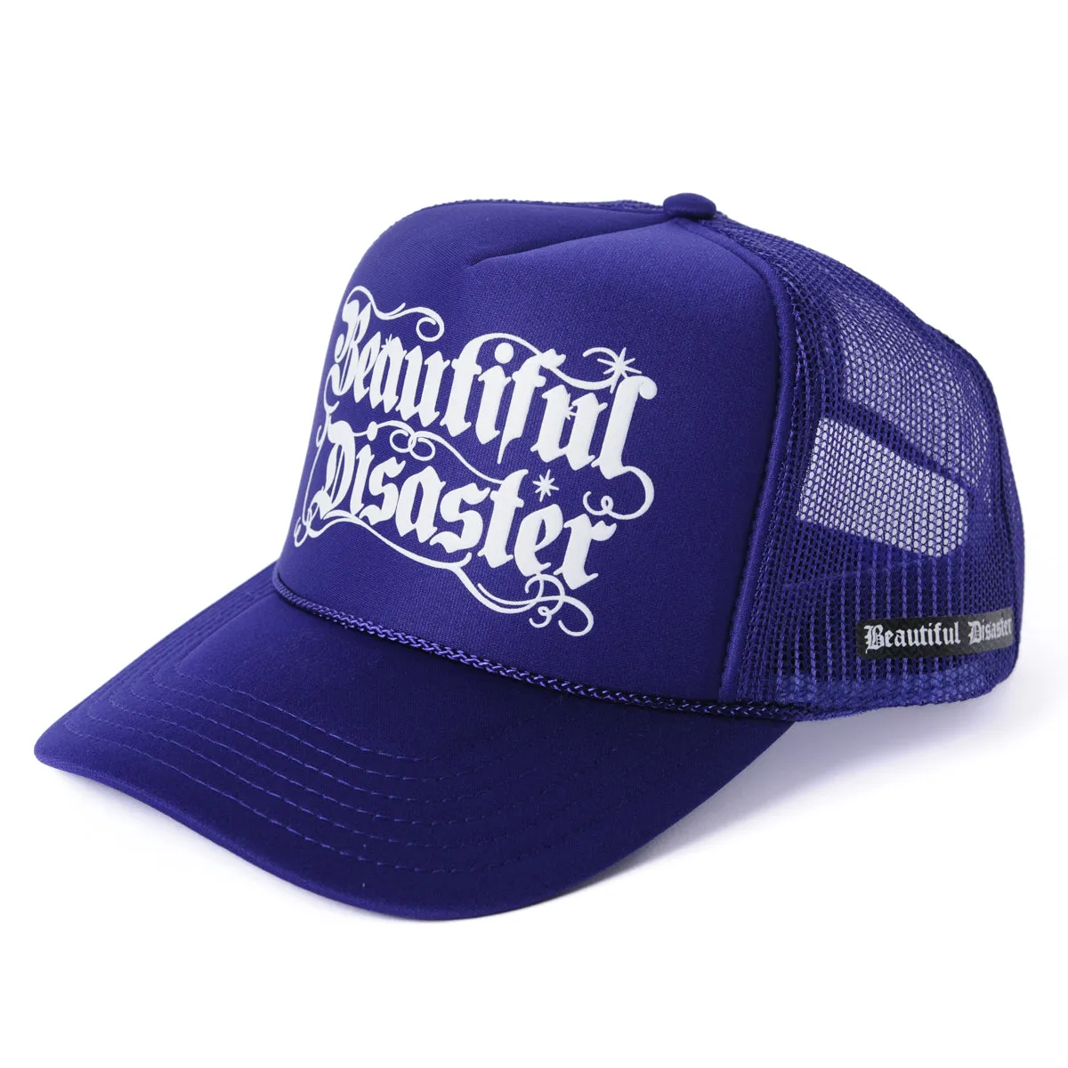 Golden Goddess Trucker Hat - Purple
