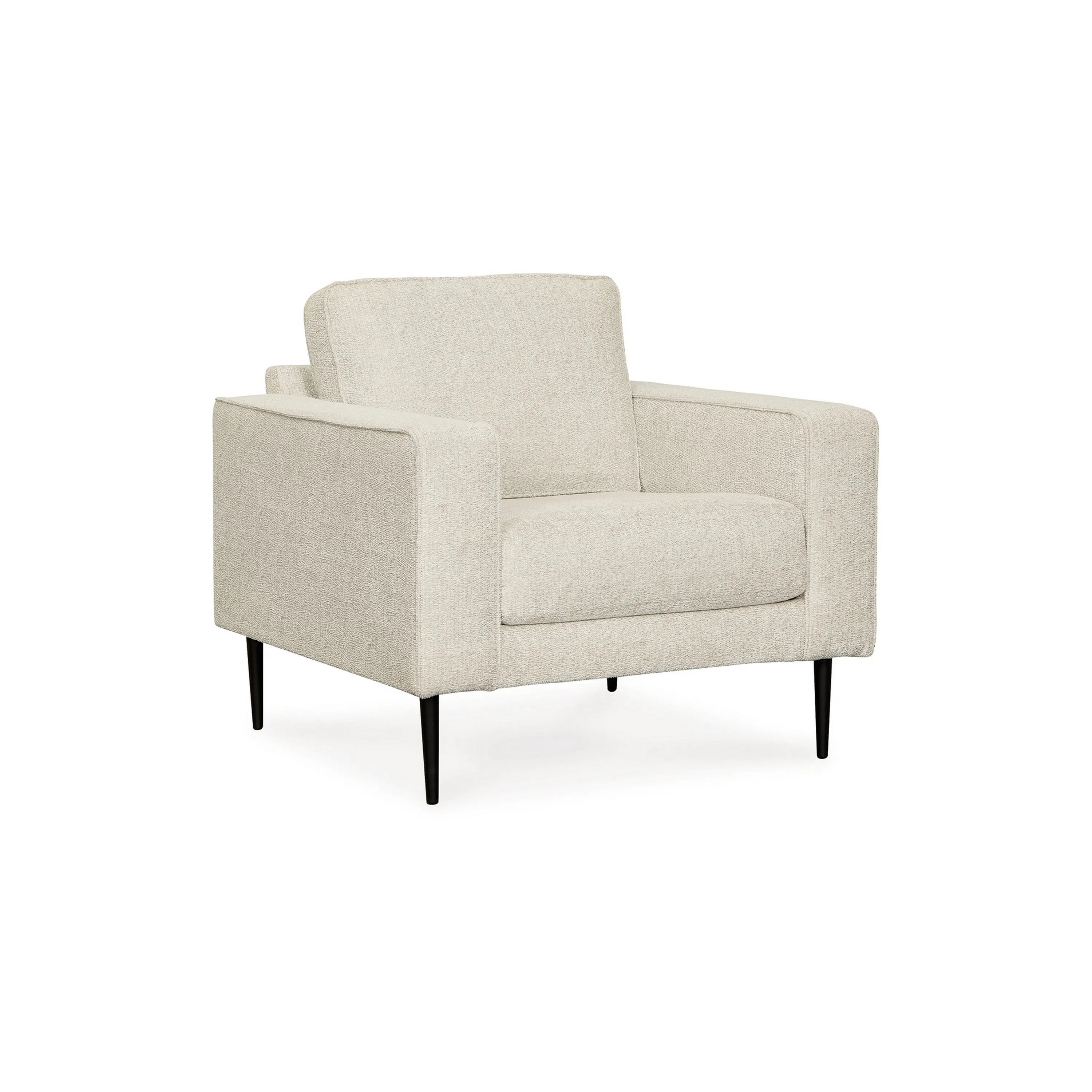 Haez 36 Inch Accent Chair, Transitional, Chevron, Light Beige Polyester By Casagear Home