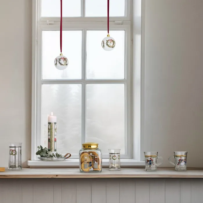 Holmegaard Annual Christmas Bauble 2024, Clear, Small