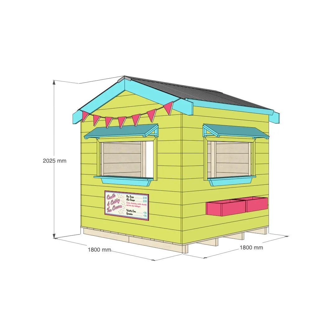 Ice Cream Shop Cubby House