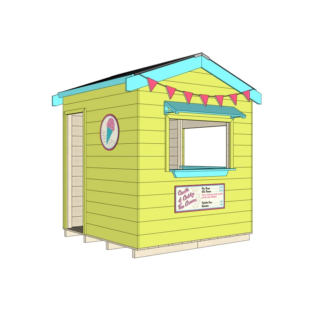 Ice Cream Shop Cubby House