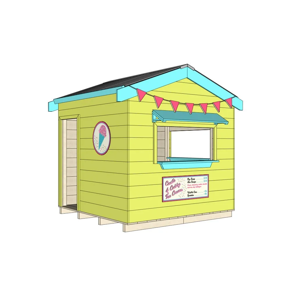 Ice Cream Shop Cubby House