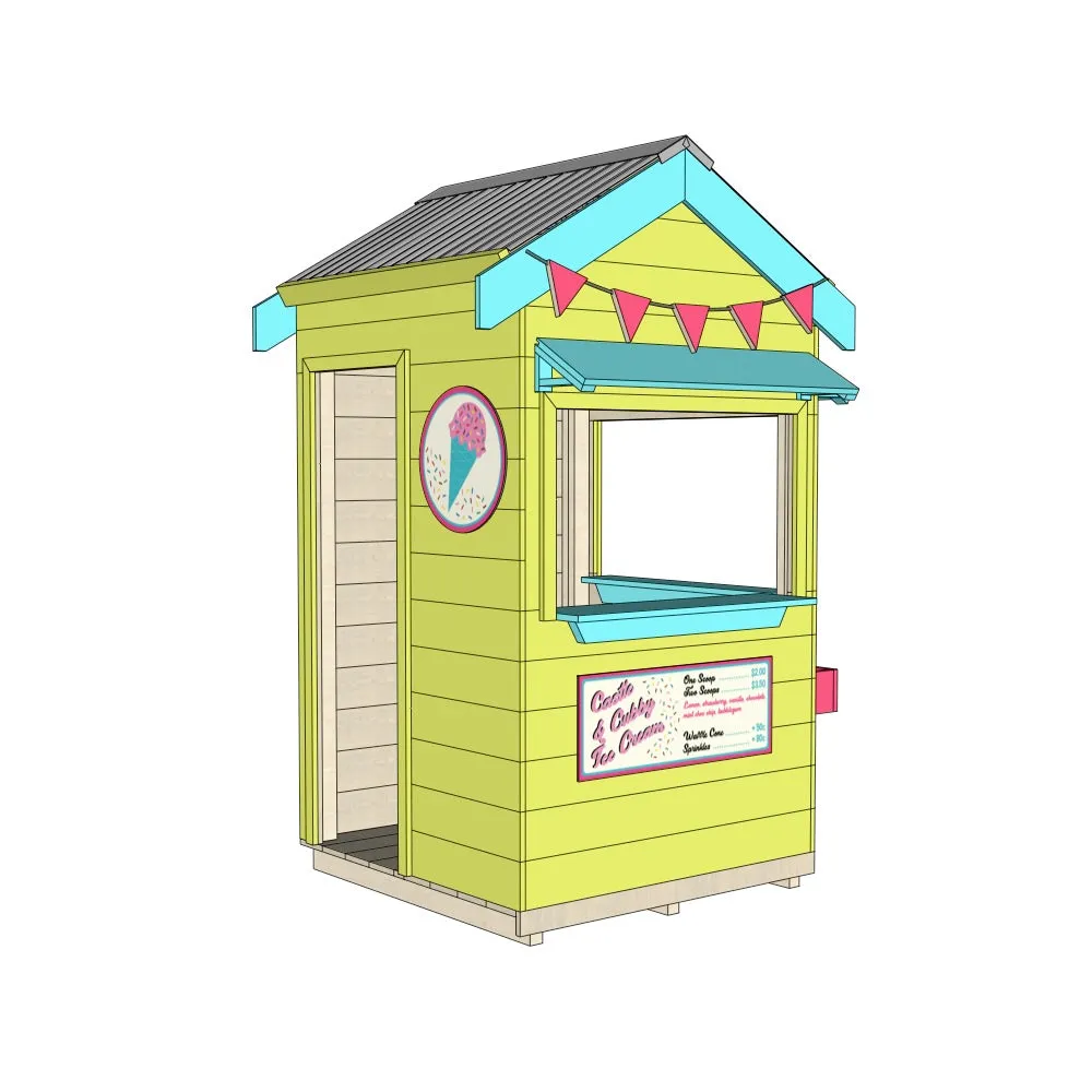 Ice Cream Shop Cubby House