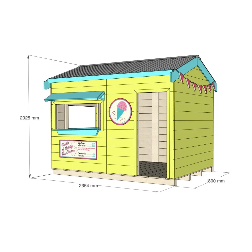 Ice Cream Shop Cubby House