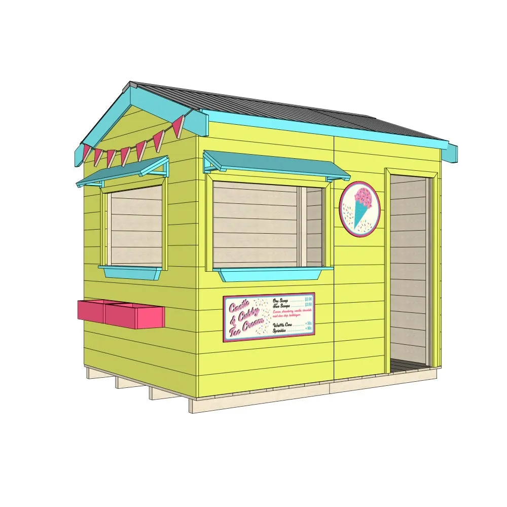 Ice Cream Shop Cubby House