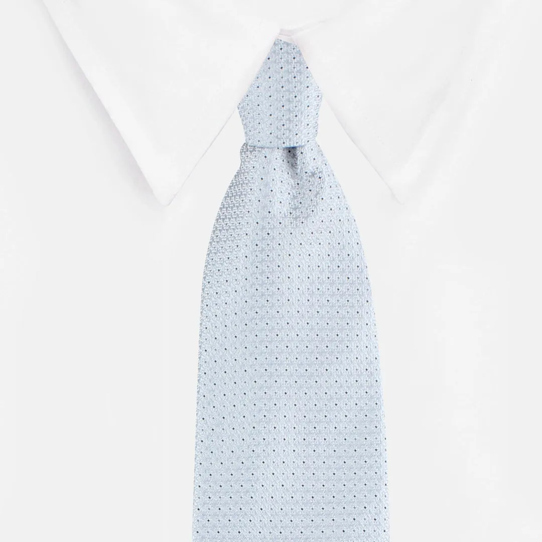 Kovove The Fine Line Twin Shade Abstract Grey Necktie For Men