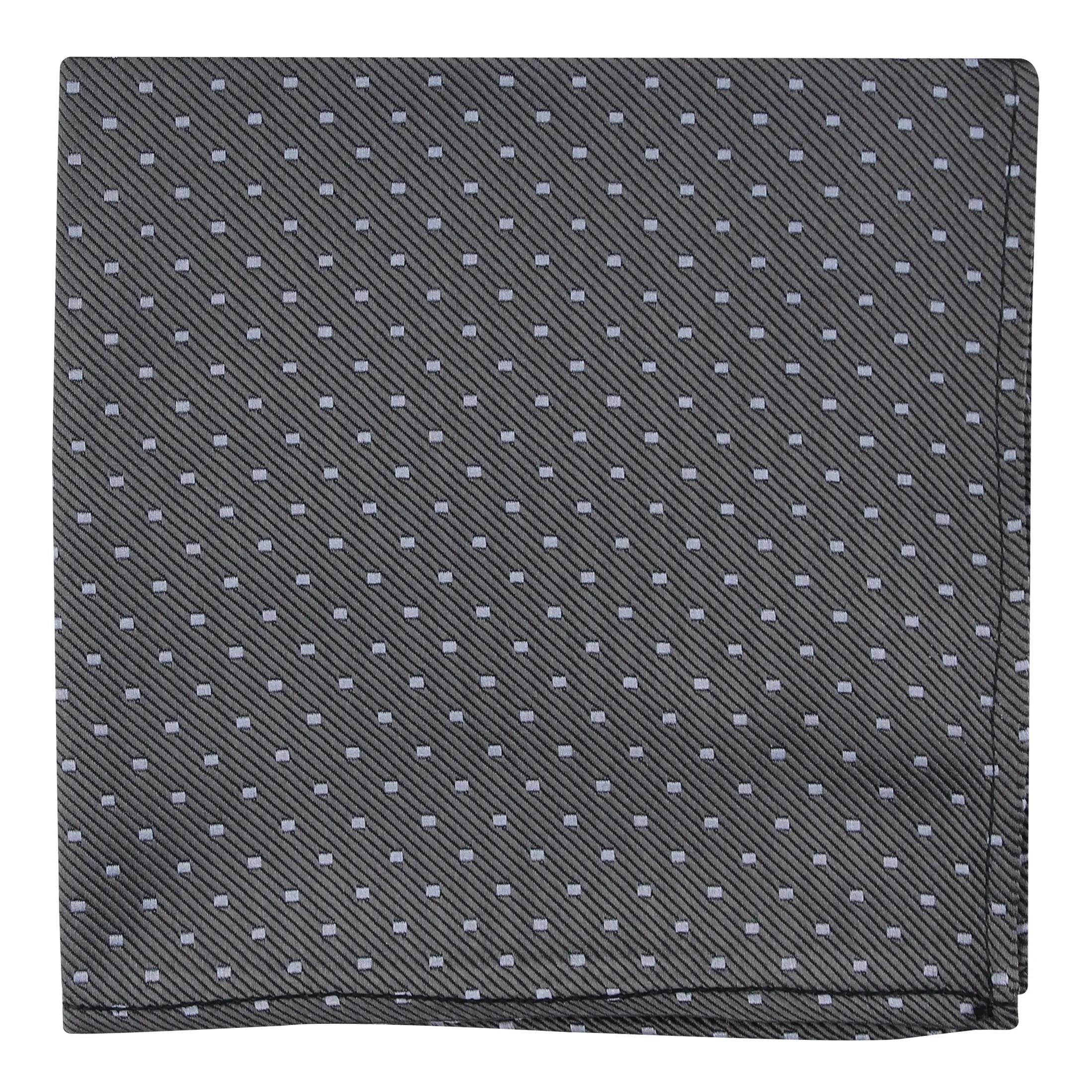 Kovove The Intellect Dash Abstract  Black Pocket Square For Men