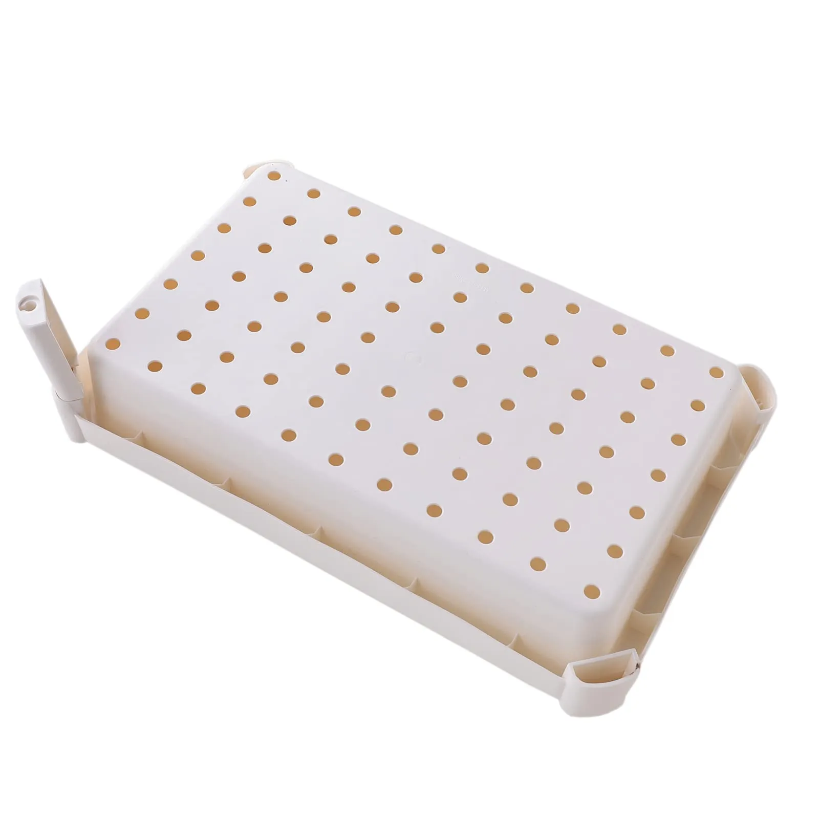 Kuber Industries Plastic Pp Storage Shelf - 1734-White