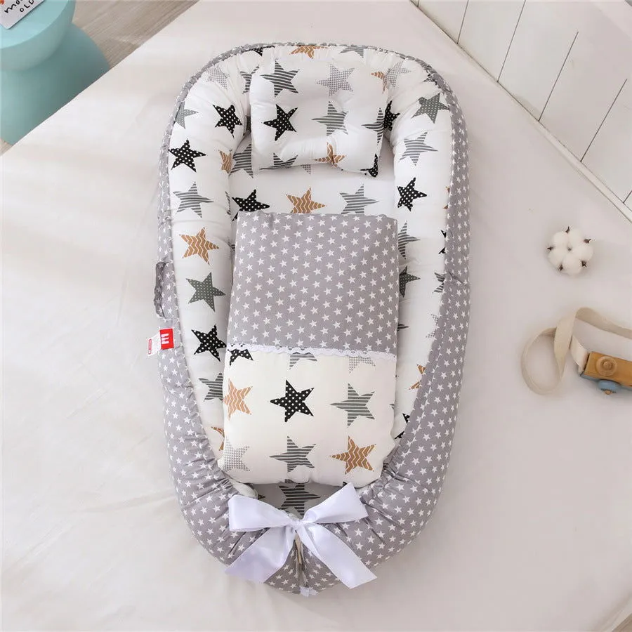 LovelyRLovely Cotton Breathable Folding Crib