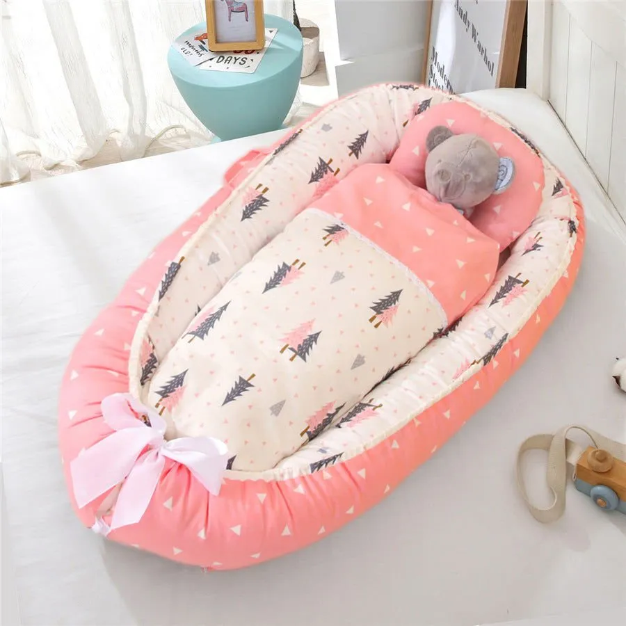 LovelyRLovely Cotton Breathable Folding Crib