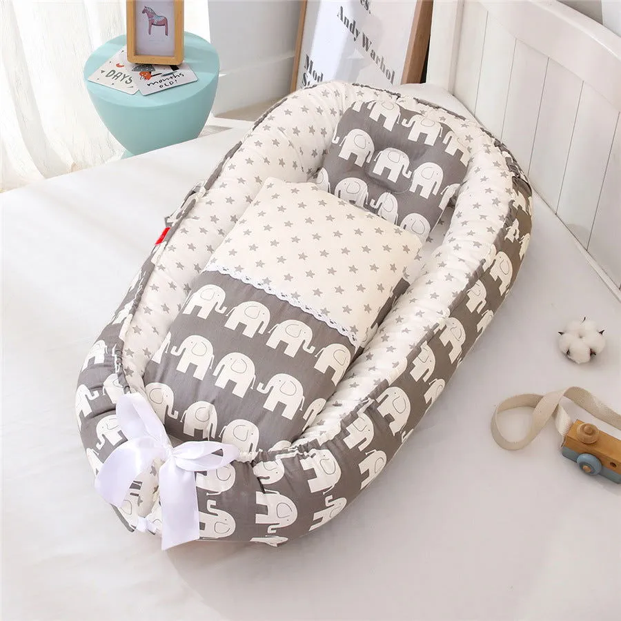 LovelyRLovely Cotton Breathable Folding Crib