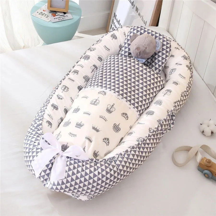 LovelyRLovely Cotton Breathable Folding Crib