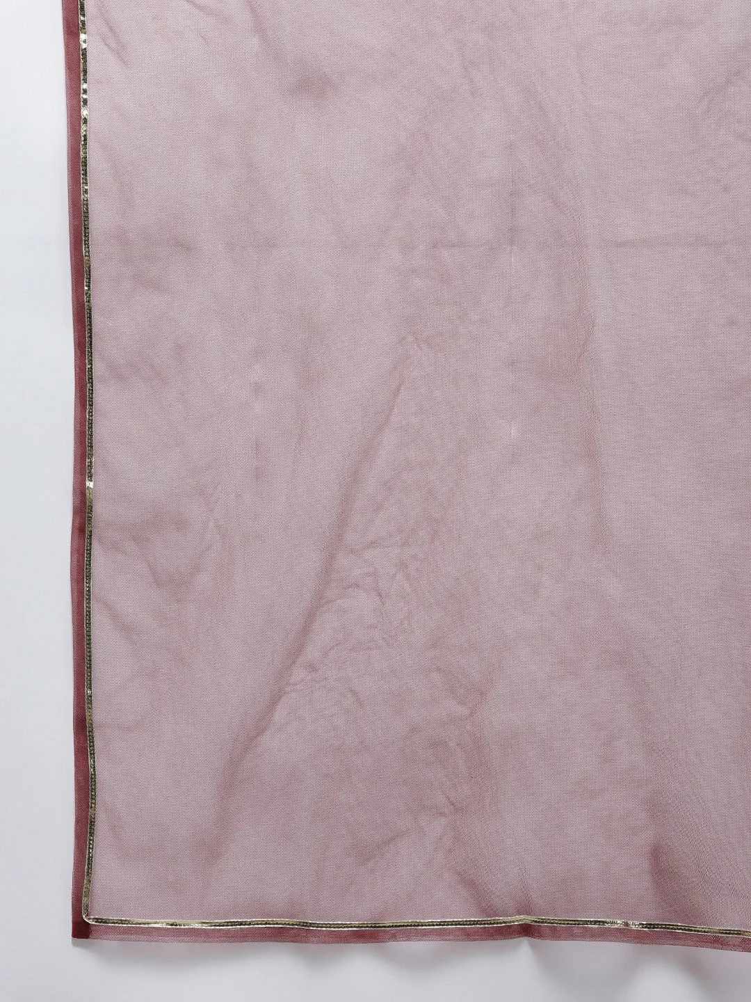 Maroon Embroidered Kurta With Sharara With Dupatta