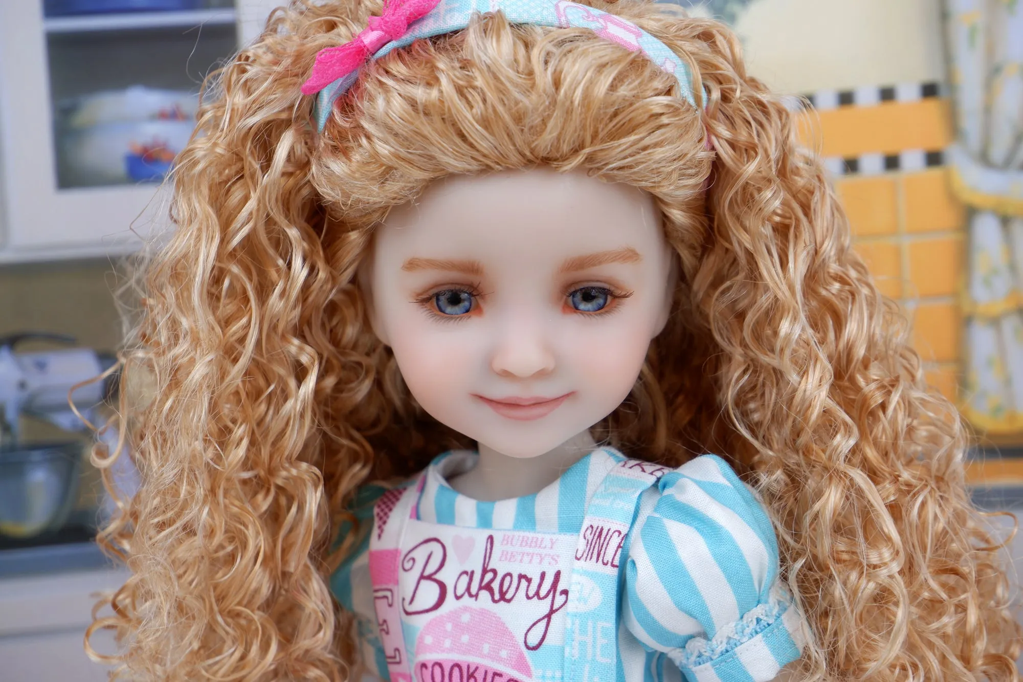 Meghan - custom baking themed Ruby Red Fashion Friend doll & wardrobe