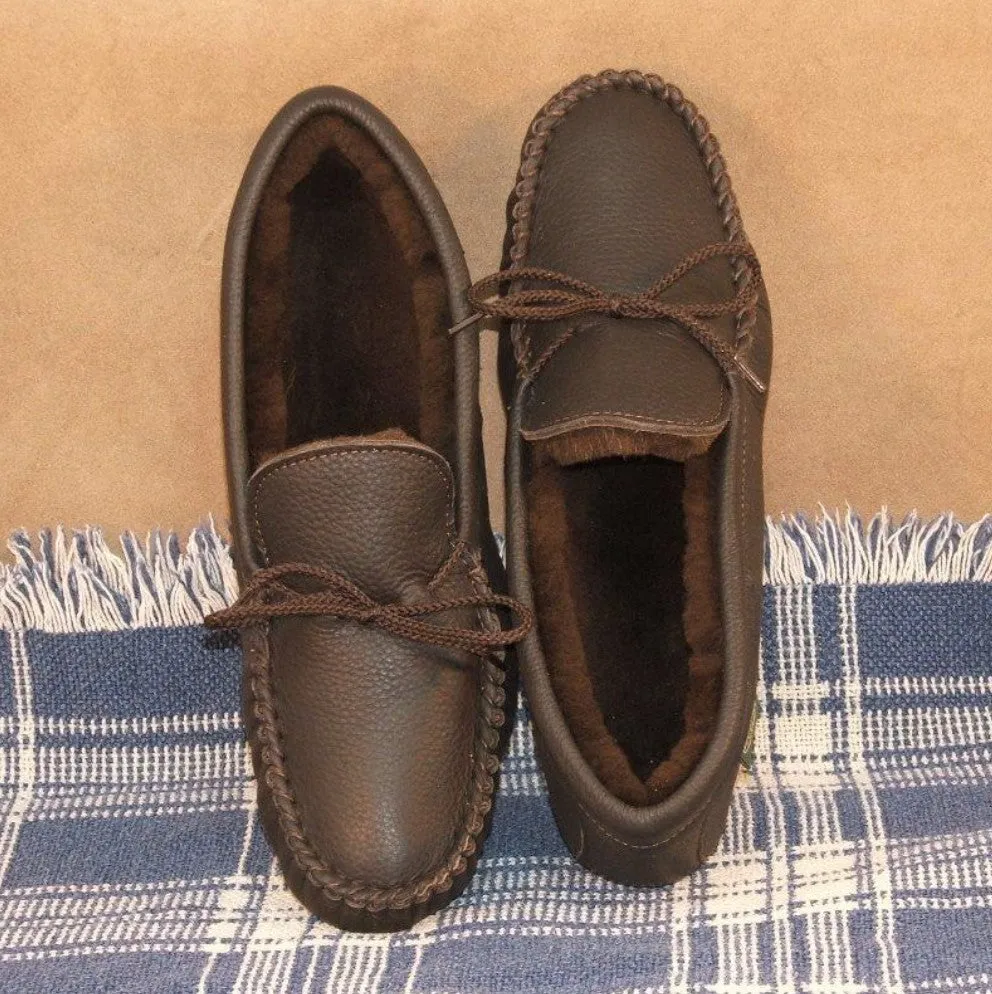 Men's Softsole Sheepskin Slippers