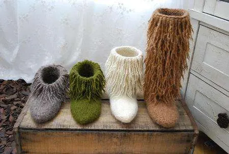 Moonkoosa Boots by Tiny Owl Knits