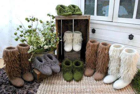 Moonkoosa Boots by Tiny Owl Knits