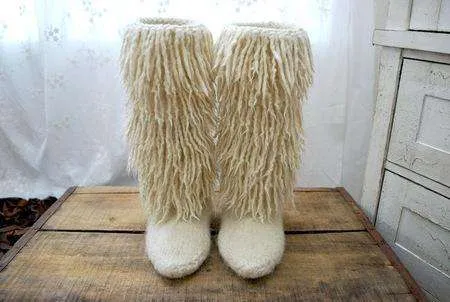 Moonkoosa Boots by Tiny Owl Knits