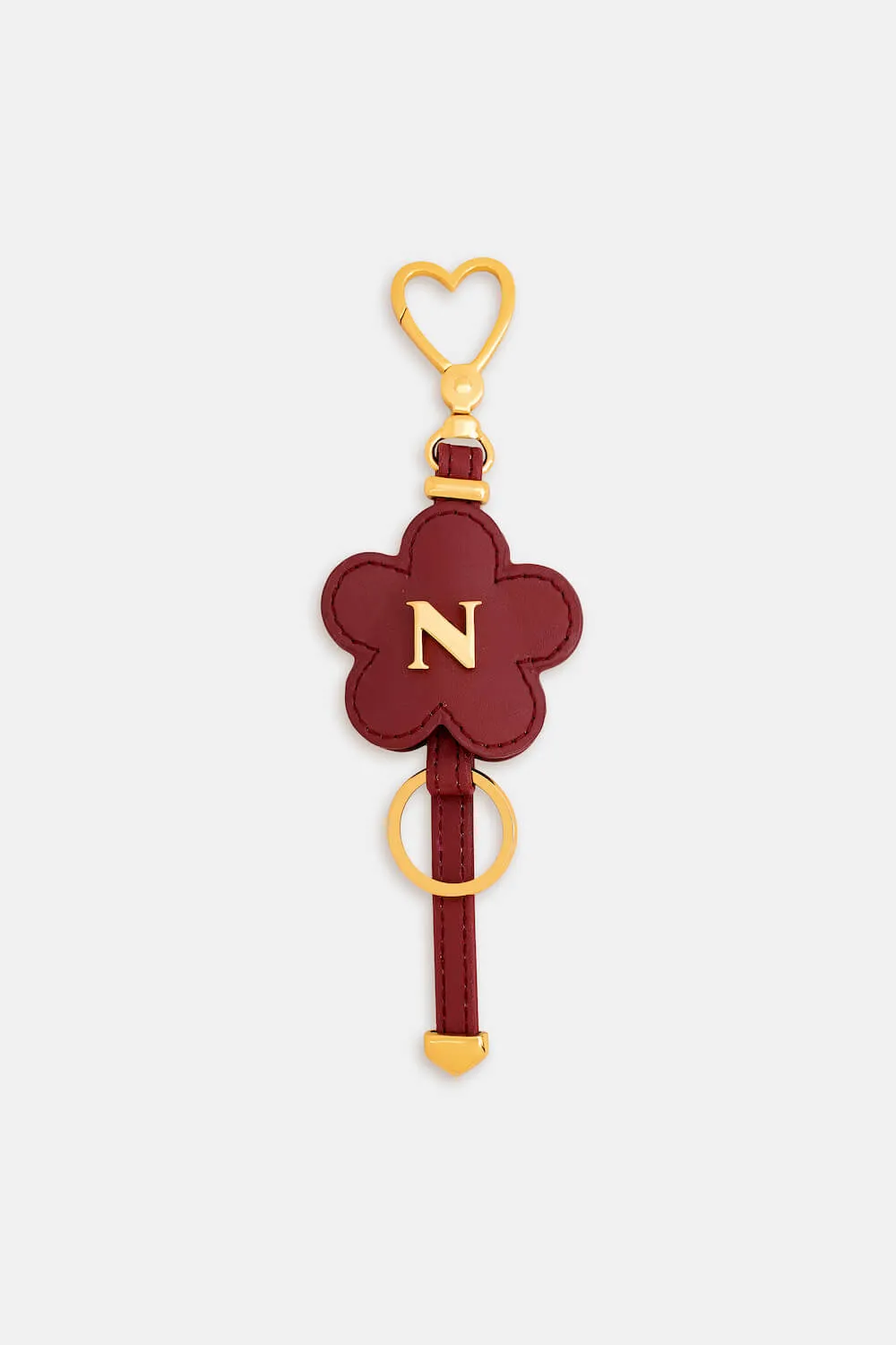 OH Poppi Personalised Charm - Rosewood Maroon