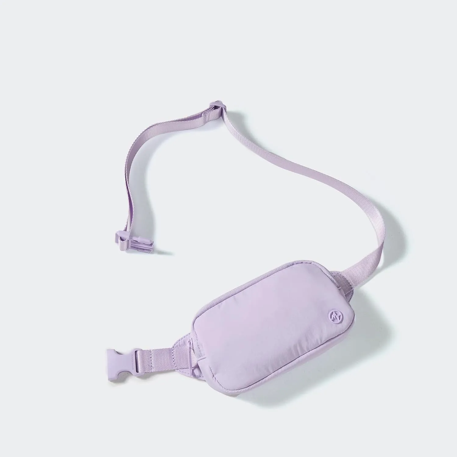 Pander Mini Belt Bag ?C Ultra Compact, Fits 6.7?? Phone, Lipstick, Earbuds, Essentials, Small Crossbody Waist Purse, Lilac Purple