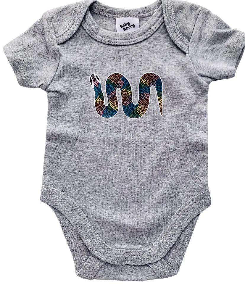 Rainbow Serpent Short Sleeve Bodysuit