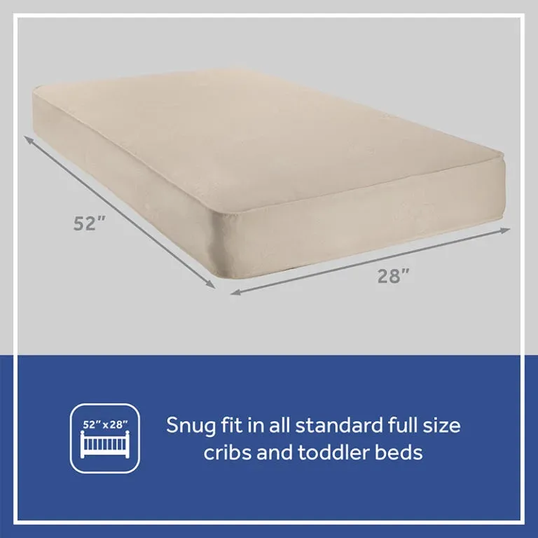 Sealy® Cotton Cozy Rest™ Crib Mattress and Toddler Mattress
