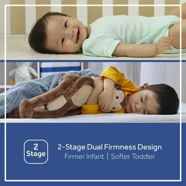 Sealy® Cotton Cozy Rest™ Crib Mattress and Toddler Mattress
