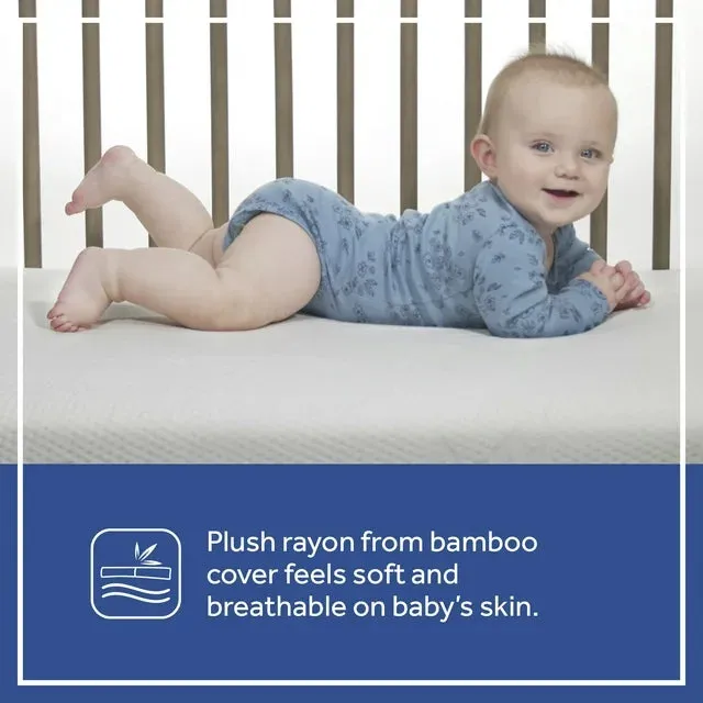 Sealy® Cotton Cozy Rest™ Crib Mattress and Toddler Mattress